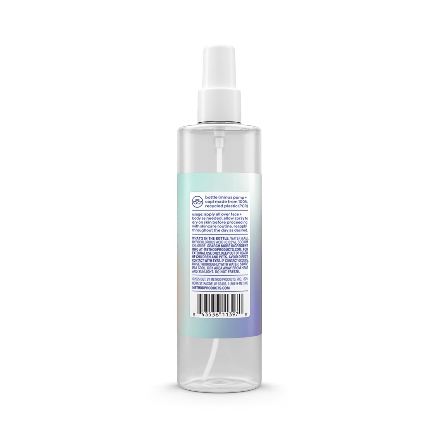 image:imageMethod Skin Spritz Hypochlorous Acid Spray for Face and Body Suitable for Sensitive Skin 85 fl oz85 Fl Oz Pack of 1