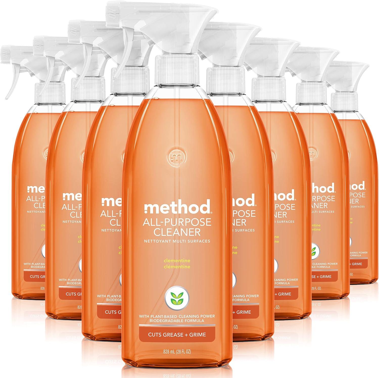 image:imageMethod AllPurpose Cleaner Clementine 28 Ounce 1 pack Packaging May VaryClementine