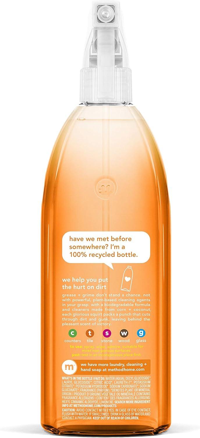 image:imageMethod AllPurpose Cleaner Clementine 28 Ounce 1 pack Packaging May VaryGinger Yuzu