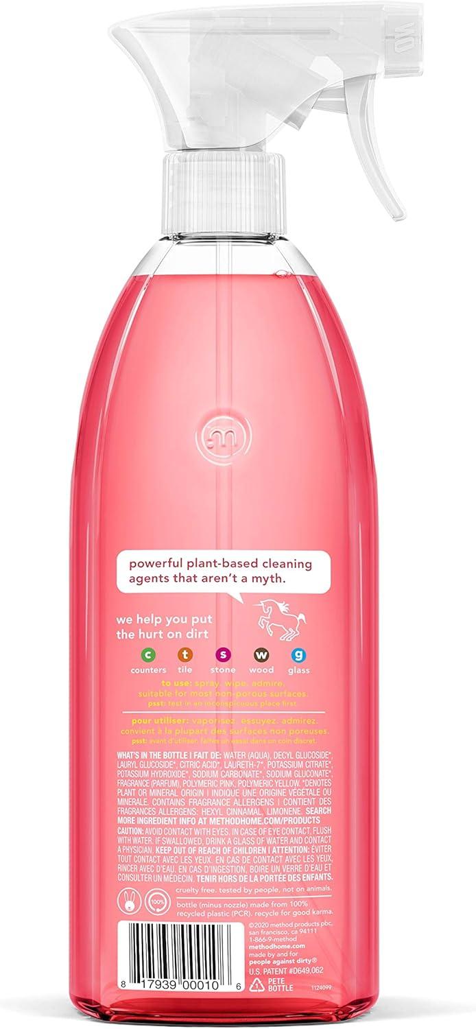 image:imageMethod AllPurpose Cleaner Clementine 28 Ounce 1 pack Packaging May VaryGrapefruit