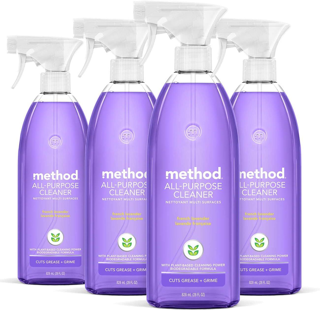 image:imageMethod AllPurpose Cleaner Clementine 28 Ounce 1 pack Packaging May VaryLavender