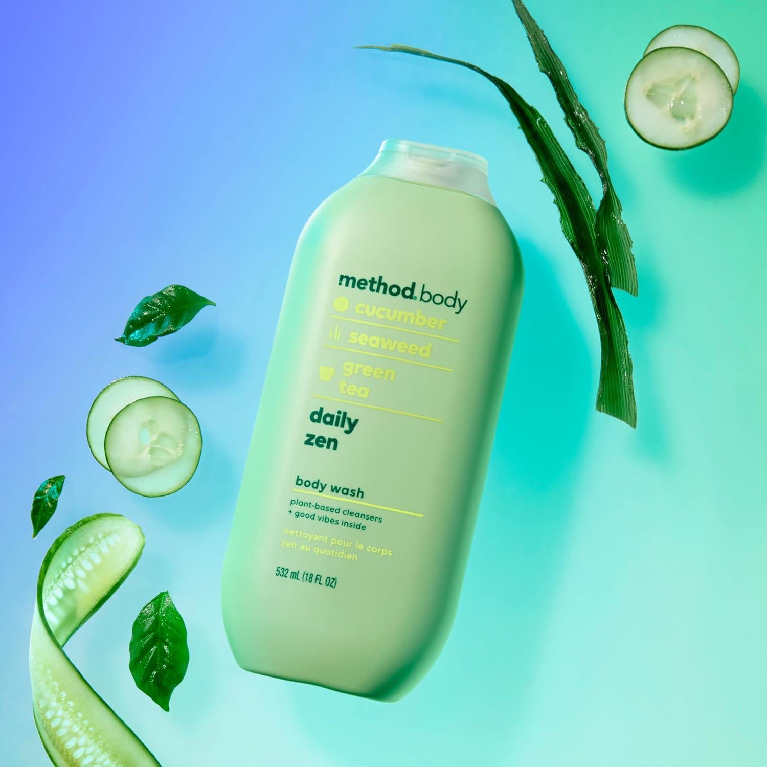 image:imageMethod Body Wash Daily Zen Paraben and Phthalate Free 18 oz Pack of 6Daily Zen