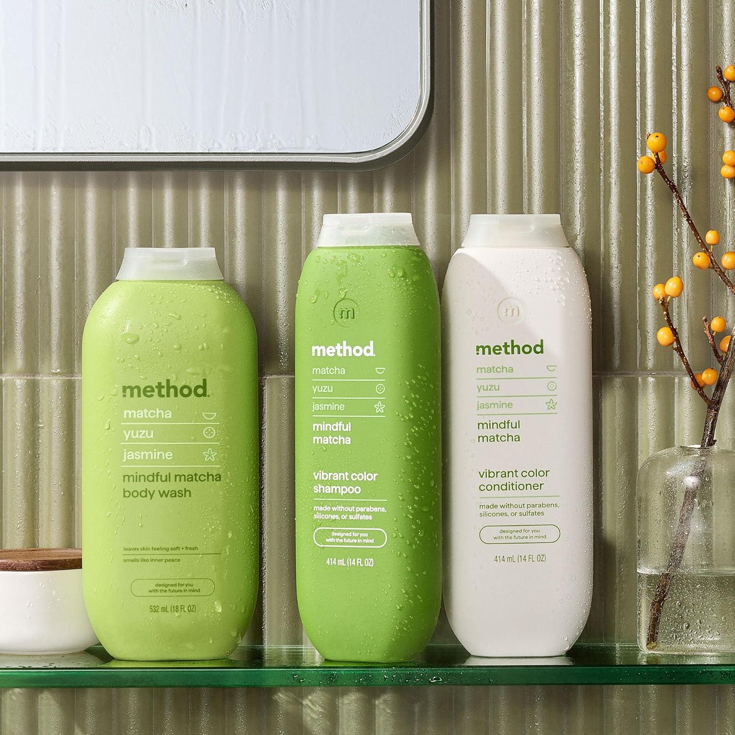 image:imageMethod Body Wash Magnolia Paraben and Phthalate Free 18 oz Pack of 1Mindful Matcha