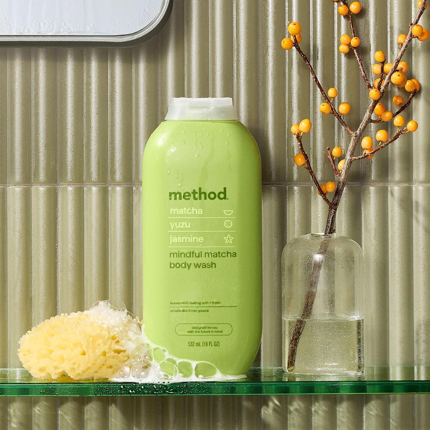 image:imageMethod Body Wash Magnolia Paraben and Phthalate Free 18 oz Pack of 1Mindful Matcha