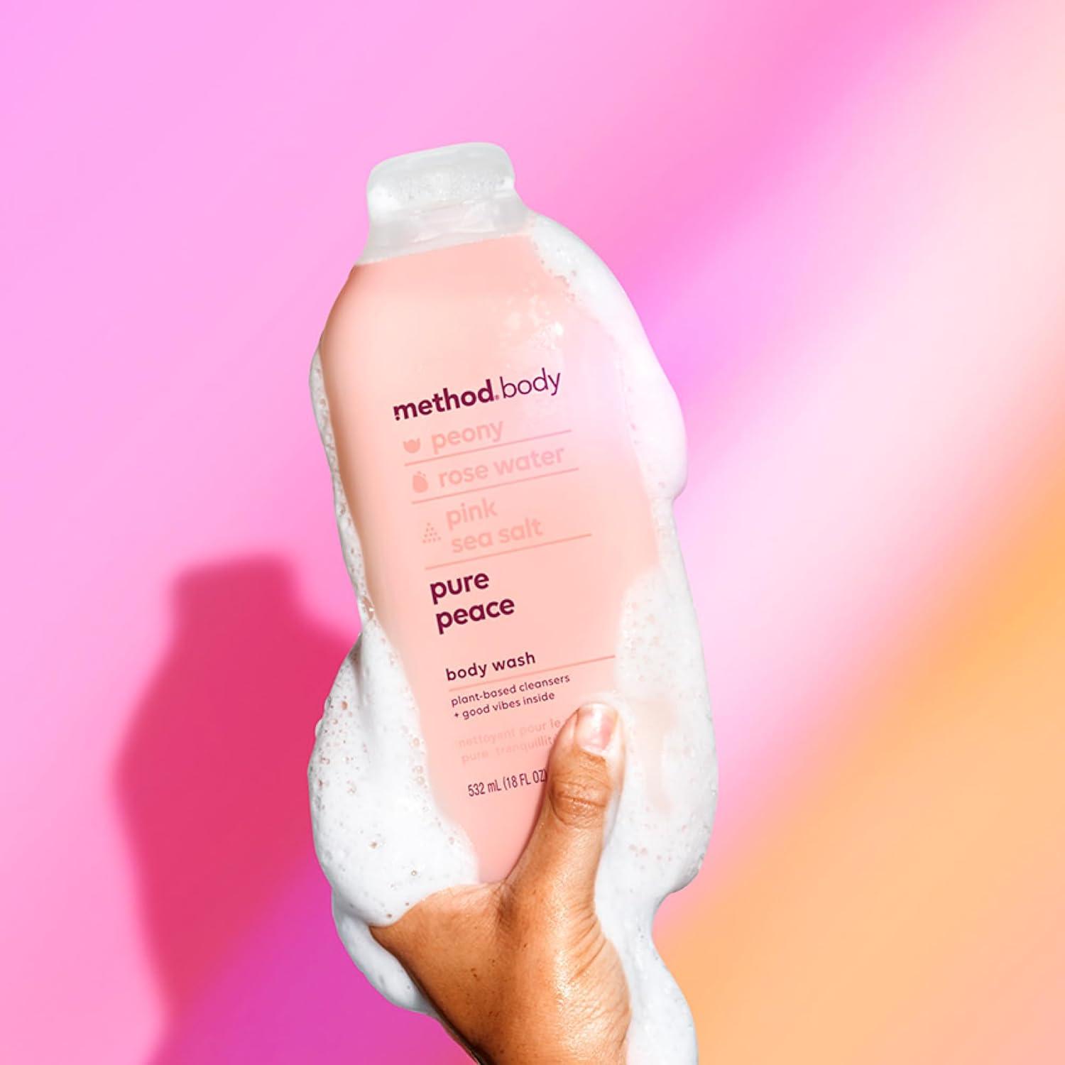image:imageMethod Body Wash Simply Nourish Paraben and Phthalate Free 18 oz Pack of 3Pure Peace