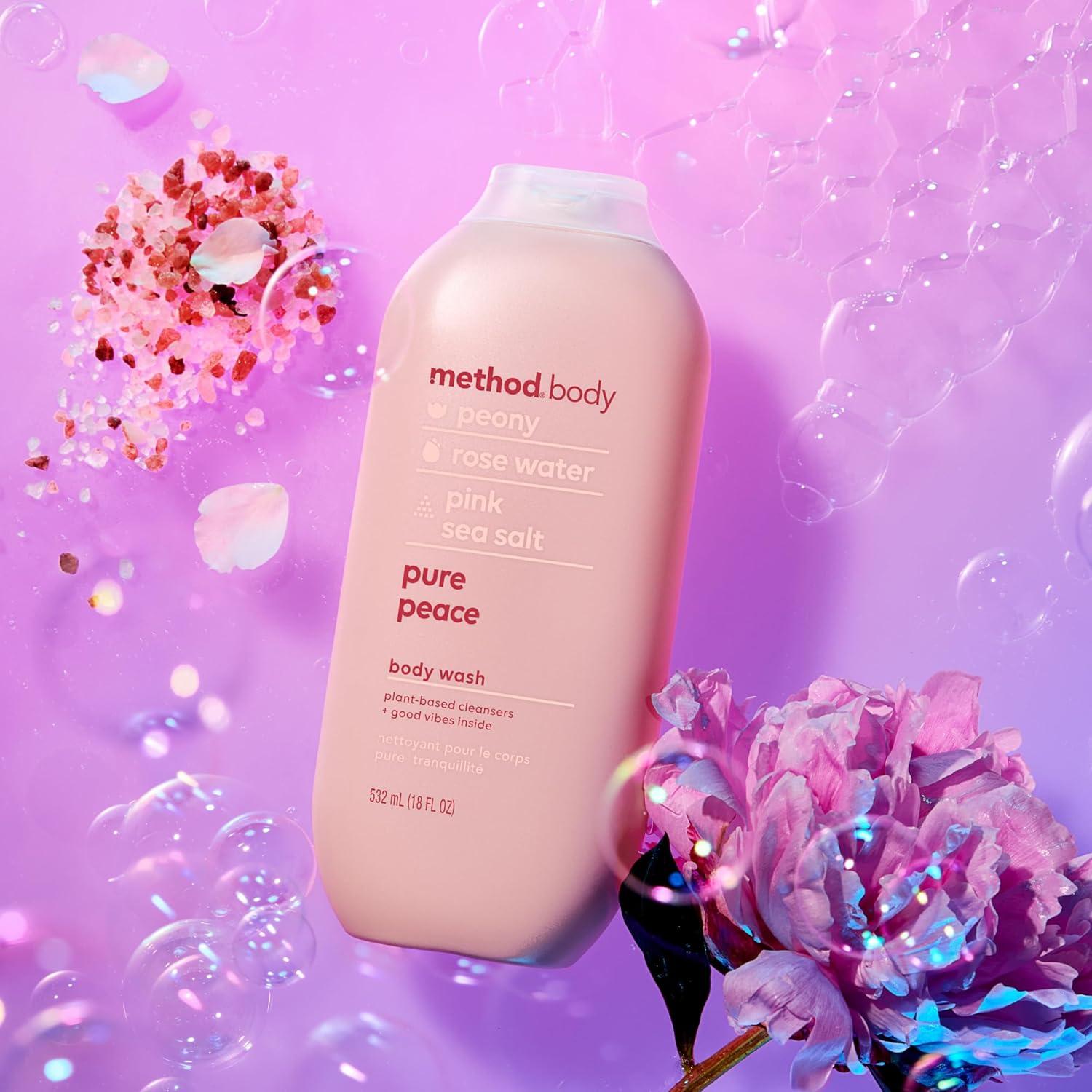 image:imageMethod Body Wash Simply Nourish Paraben and Phthalate Free 18 oz Pack of 3Pure Peace