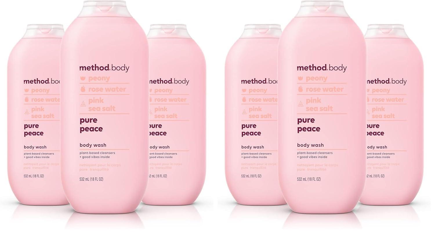 image:imageMethod Body Wash Simply Nourish Paraben and Phthalate Free 18 oz Pack of 3Pure Peace