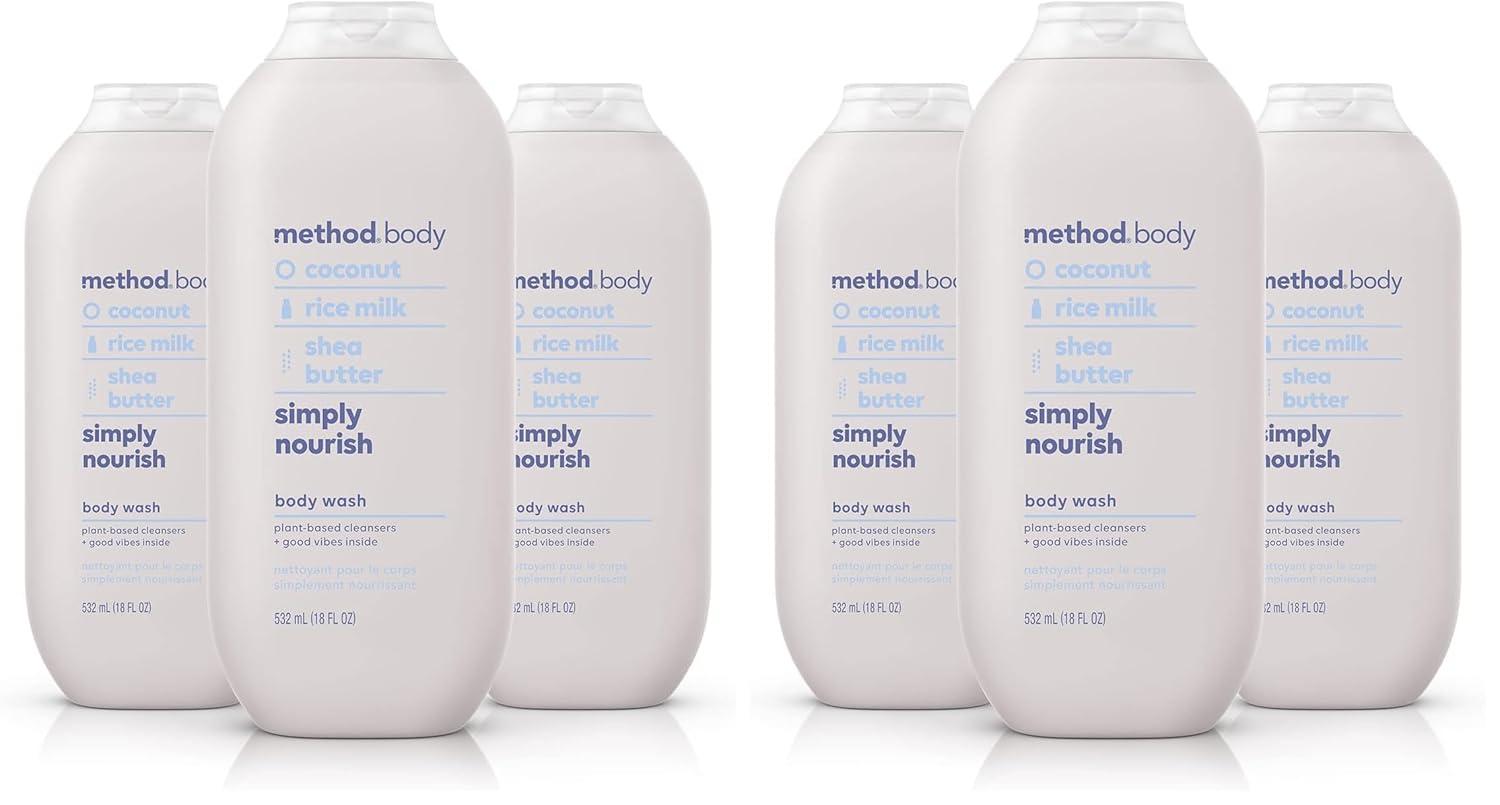 image:imageMethod Body Wash Simply Nourish Paraben and Phthalate Free 18 oz Pack of 3Simply Nourish