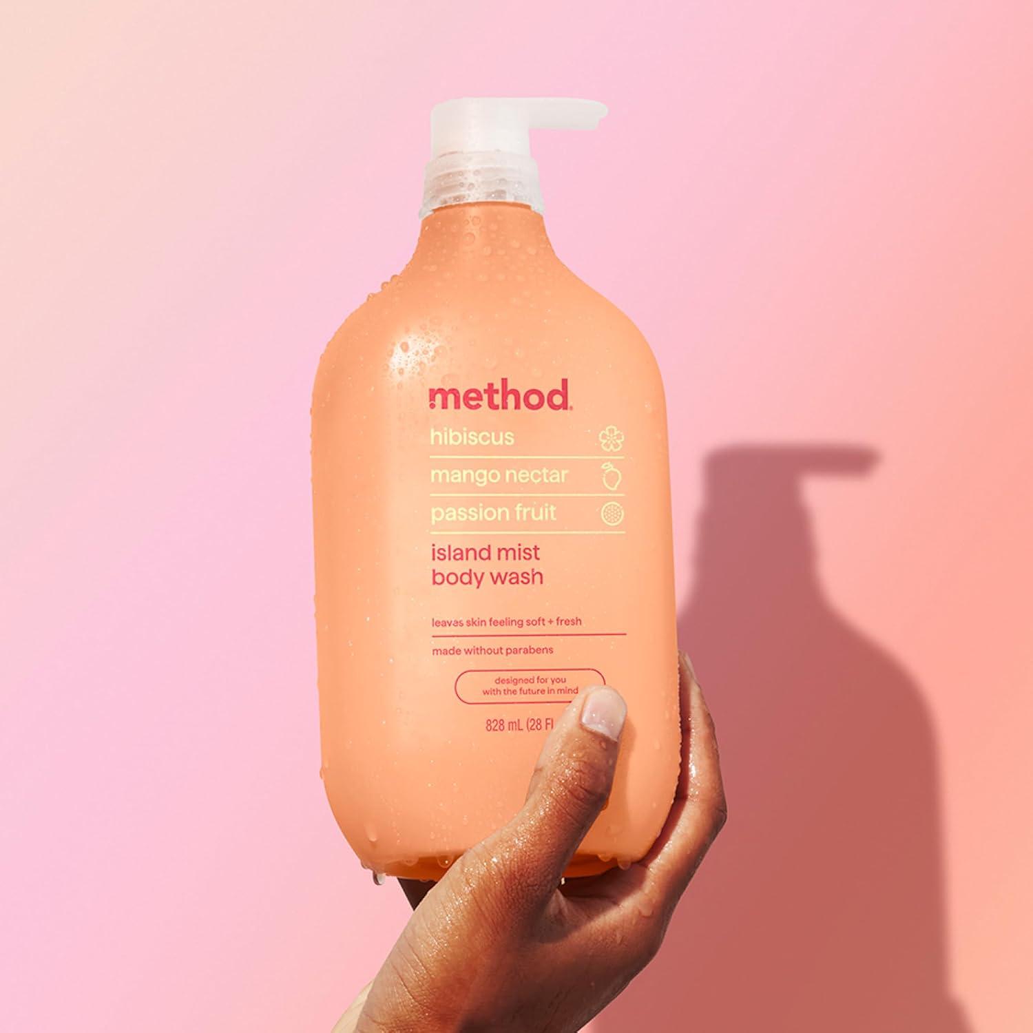 image:imageMethod Body Wash Wind Down Paraben and Phthalate Free 28 FL Oz Pack of 1Island Mist