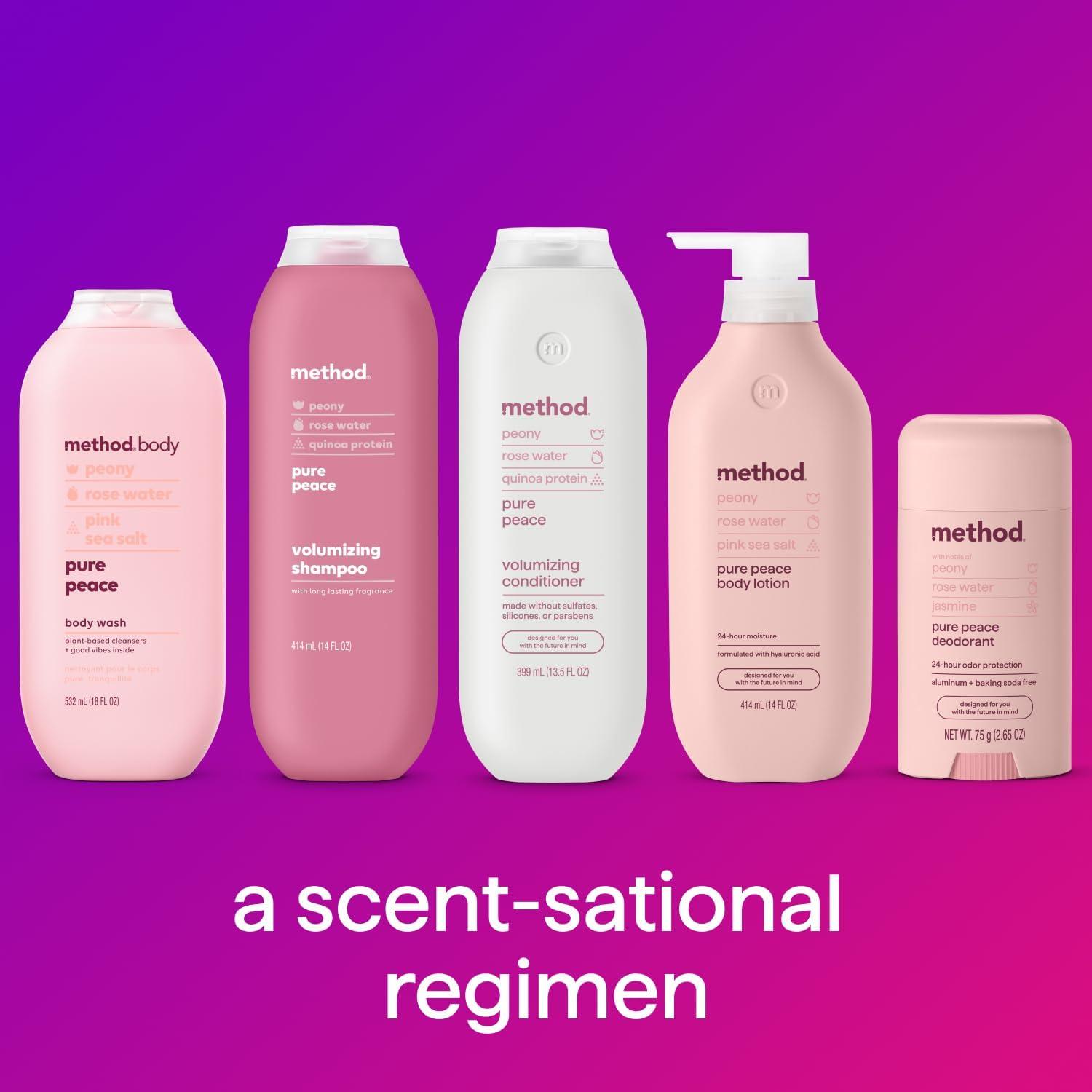 image:imageMethod Body Wash Wind Down Paraben and Phthalate Free 28 FL Oz Pack of 1Pure Peace