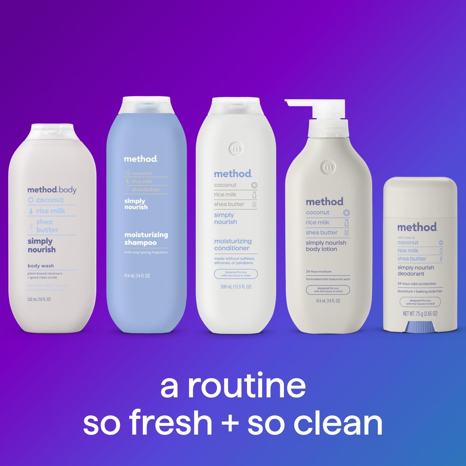 image:imageMethod Body Wash Wind Down Paraben and Phthalate Free 28 FL Oz Pack of 1Simply Nourish
