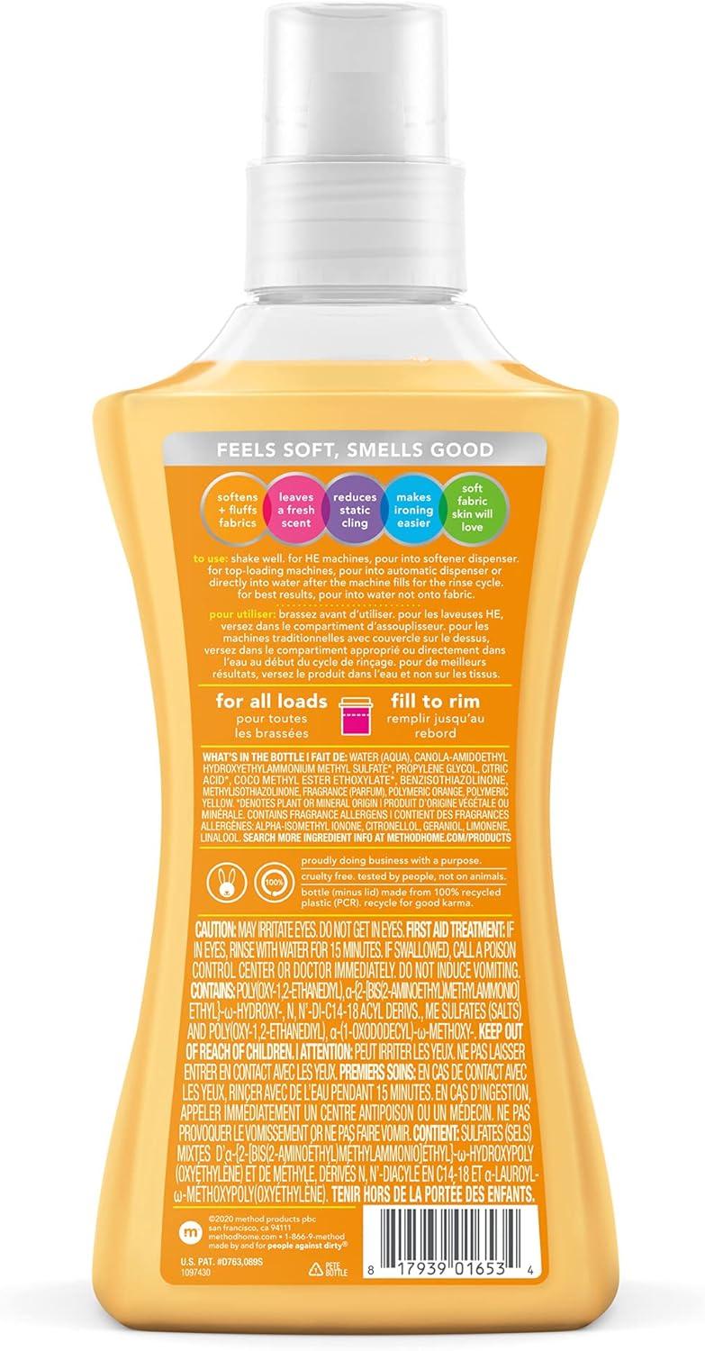 image:imageMethod Fabric Softener Ginger Mango 535 Ounces 45 Loads 1 pack Packaging May VaryGinger Mango