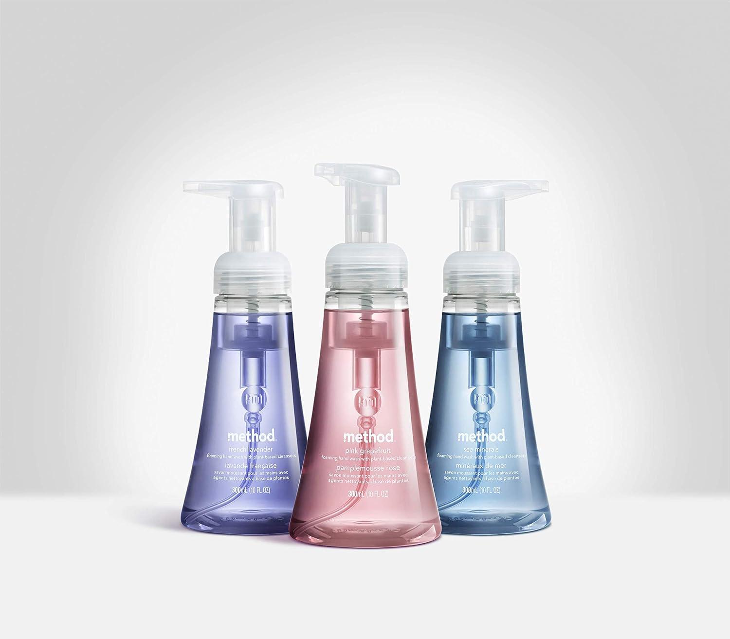 image:imageMethod Foaming Hand Soap Coconut Water 10 fl oz Pack of 6Pump Bottle