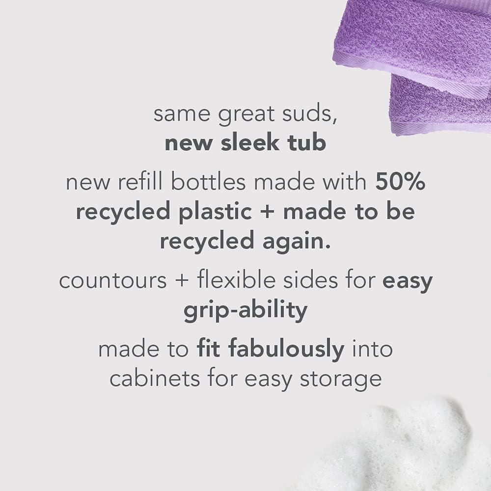 image:imageMethod Gel Hand Soap Violet Lavender Reusable Silver Aluminum Bottle 12 oz Pack of 3Violet Lavender