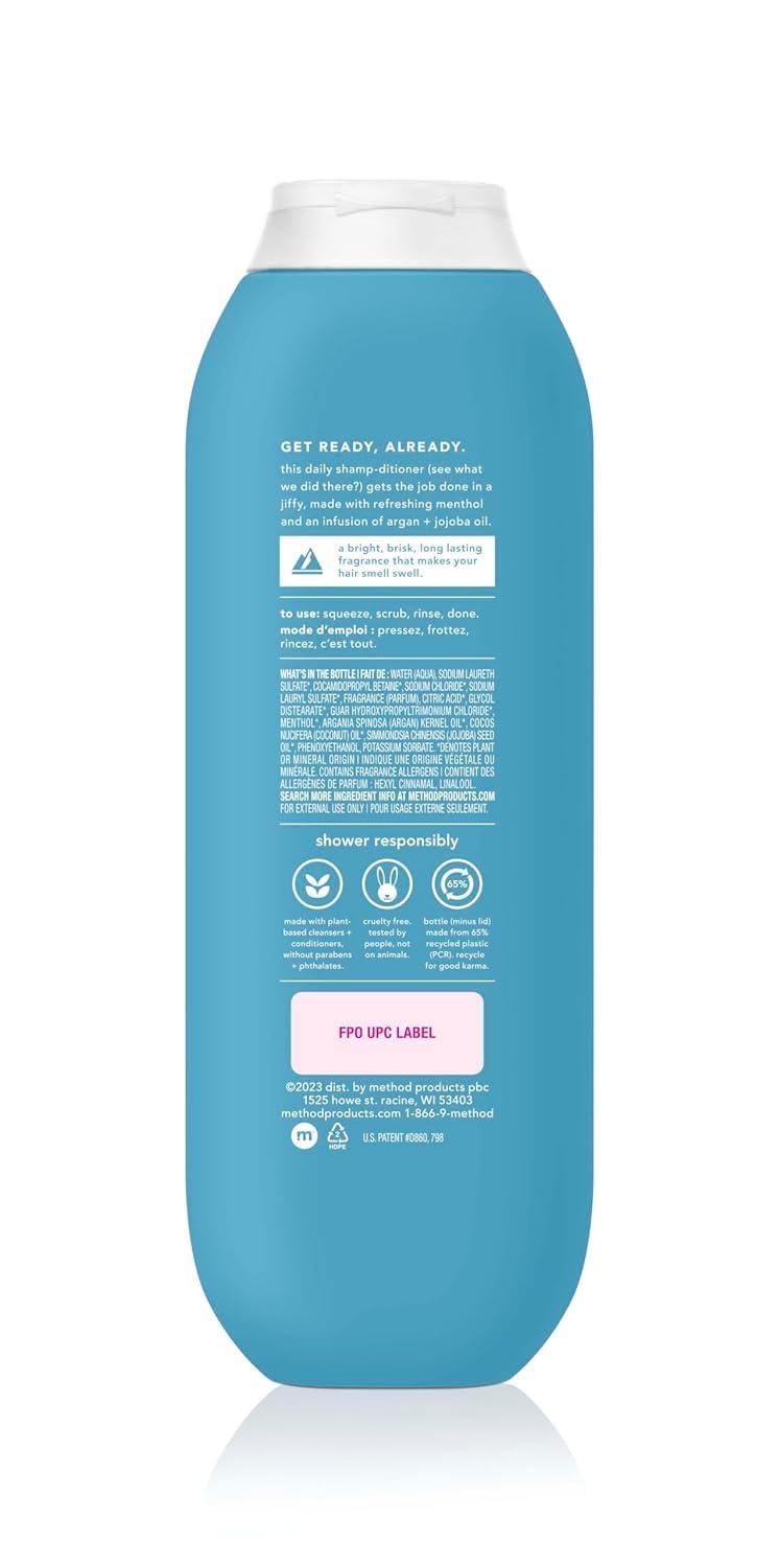image:imageMethod Men 2in1 Shampoo Conditioner Sea Surf Pack Of 6 Sea amp Surf 6 CountGlacier Granite