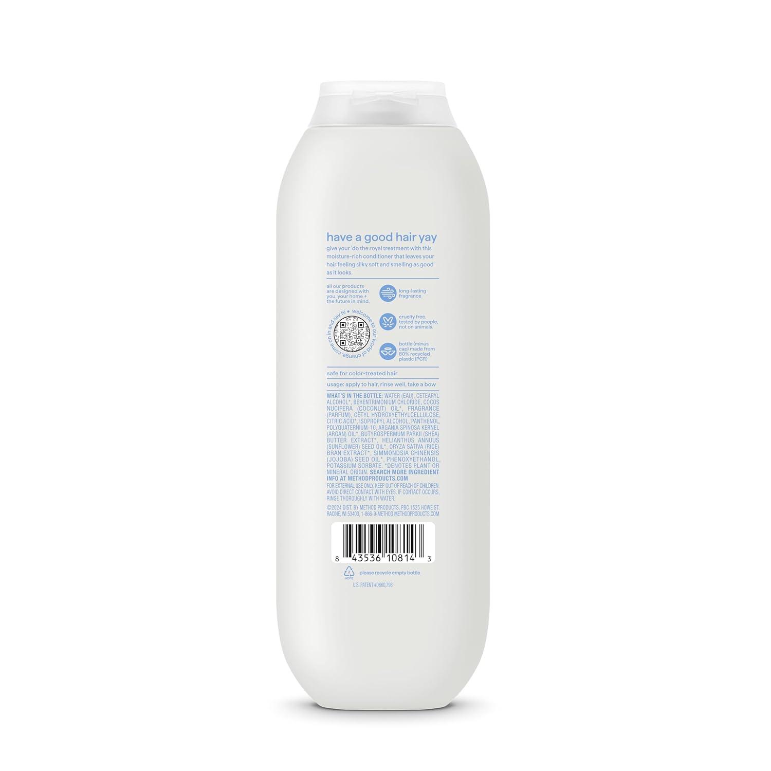 image:imageMethod Moisturizing Conditioner Simply Nourish Revitalizes Dry Hair Safe for ColorTreated Hair Sulfate Free and Cruelty Free 135 oz135 Ounce Pack of 1