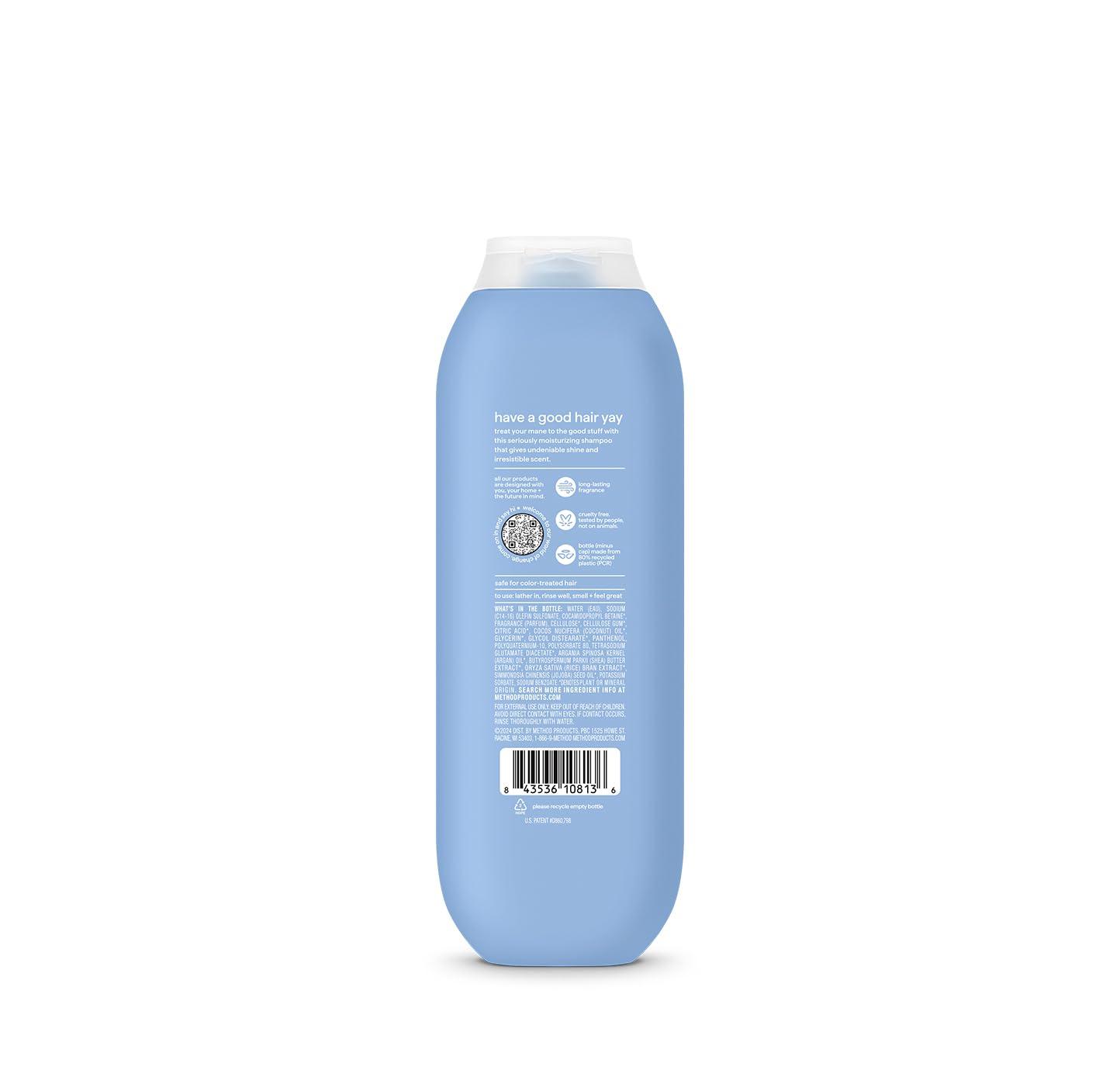 image:imageMethod Moisturizing Shampoo Simply Nourish Hydrates and Revives Dry Hair Safe for ColorTreated Hair Sulfate Free and Cruelty Free 14 oz14 Ounce Pack of 1