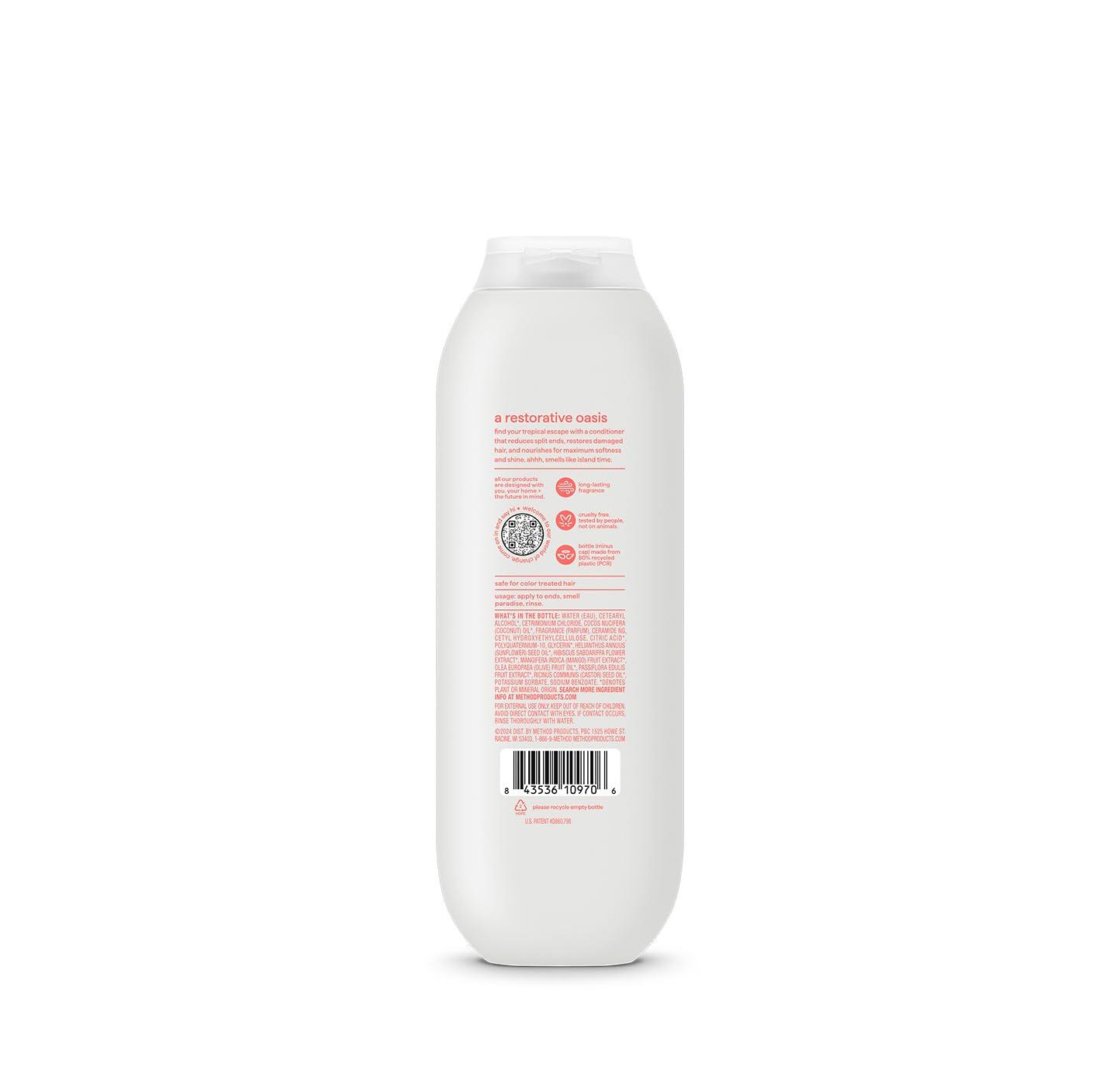 image:imageMethod Repairing Conditioner Island Mist Nourishes Hair and Restores Damaged Strands Paraben Free Sulfate Free Safe for ColorTreated Hair 135 oz