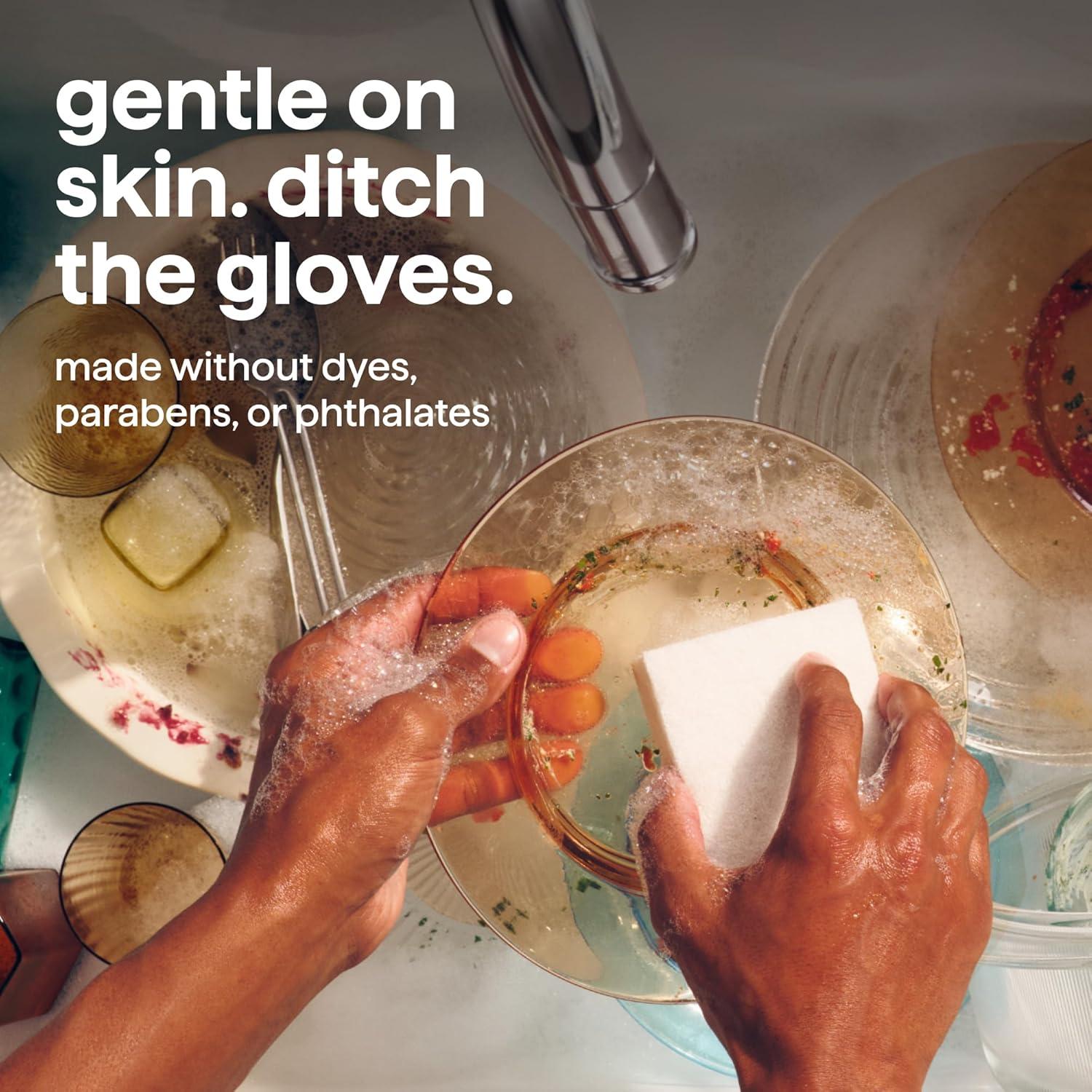 image:imageMethod Super Shine Liquid Dish Soap Powered by Enzymes Free Clear Unscented 16 fl ozCoastal Citron