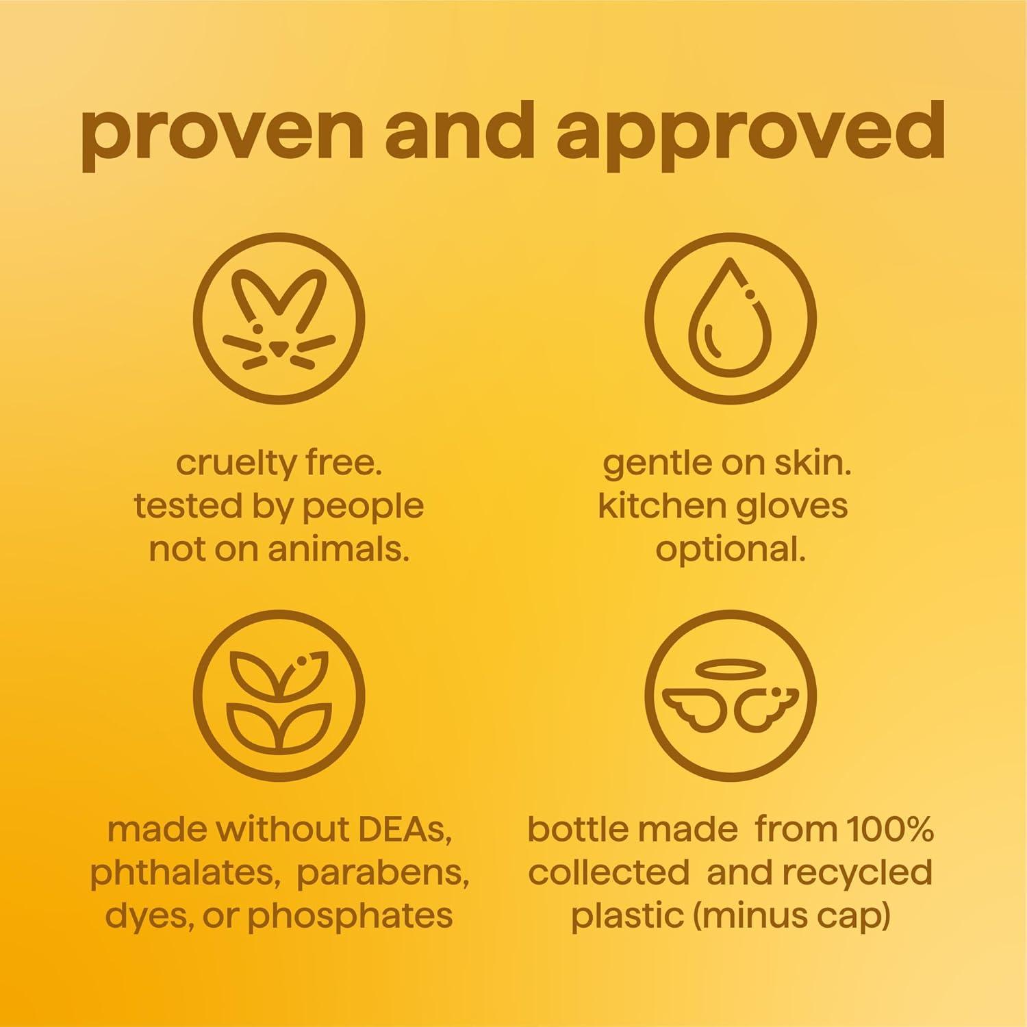 image:imageMethod Super Shine Liquid Dish Soap Refill Powered by Enzymes Dewy Daze Scented 48 fl ozCoastal Citron