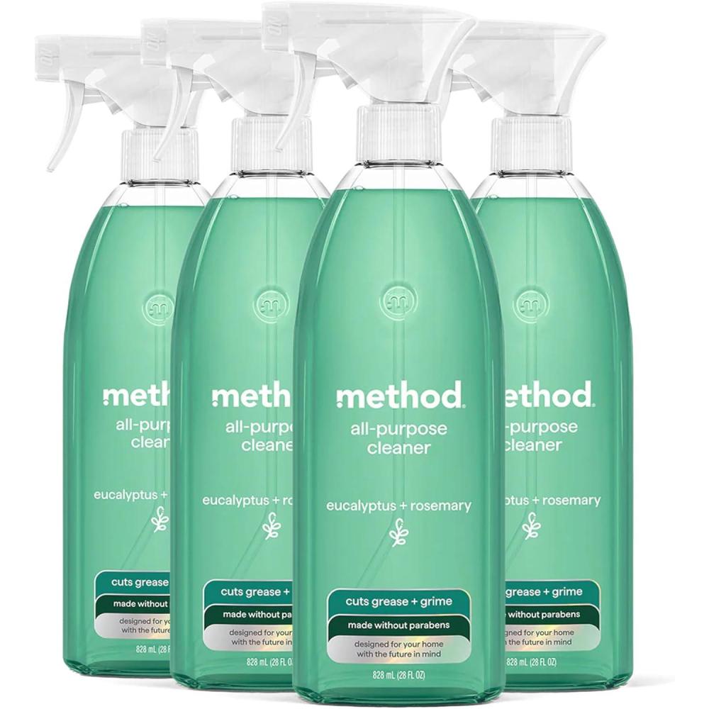 image:imageMethod AllPurpose Cleaner Clementine 28 Ounce 1 pack Packaging May VaryEucalyptus Rosemary