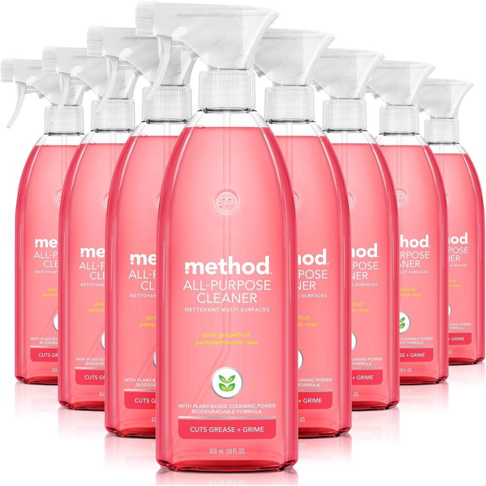 image:imageMethod AllPurpose Cleaner Clementine 28 Ounce 1 pack Packaging May VaryGrapefruit