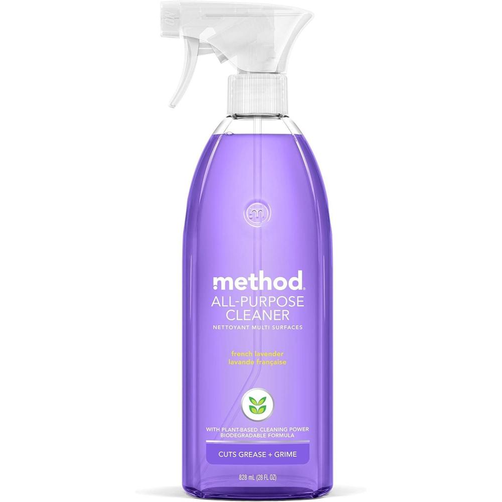 image:imageMethod AllPurpose Cleaner Clementine 28 Ounce 1 pack Packaging May VaryLavender