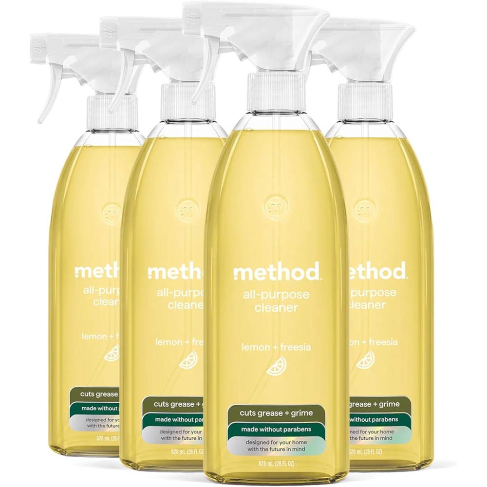 image:imageMethod AllPurpose Cleaner Clementine 28 Ounce 1 pack Packaging May VaryLemon Freesia