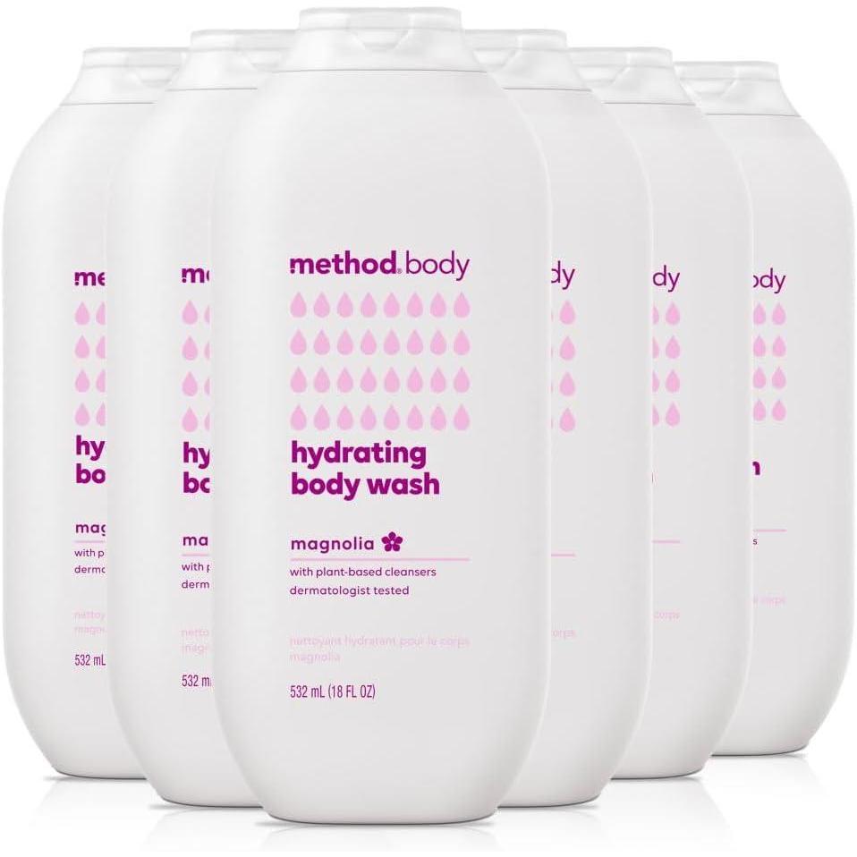 image:imageMethod Body Wash Daily Zen Paraben and Phthalate Free 18 oz Pack of 6Magnolia