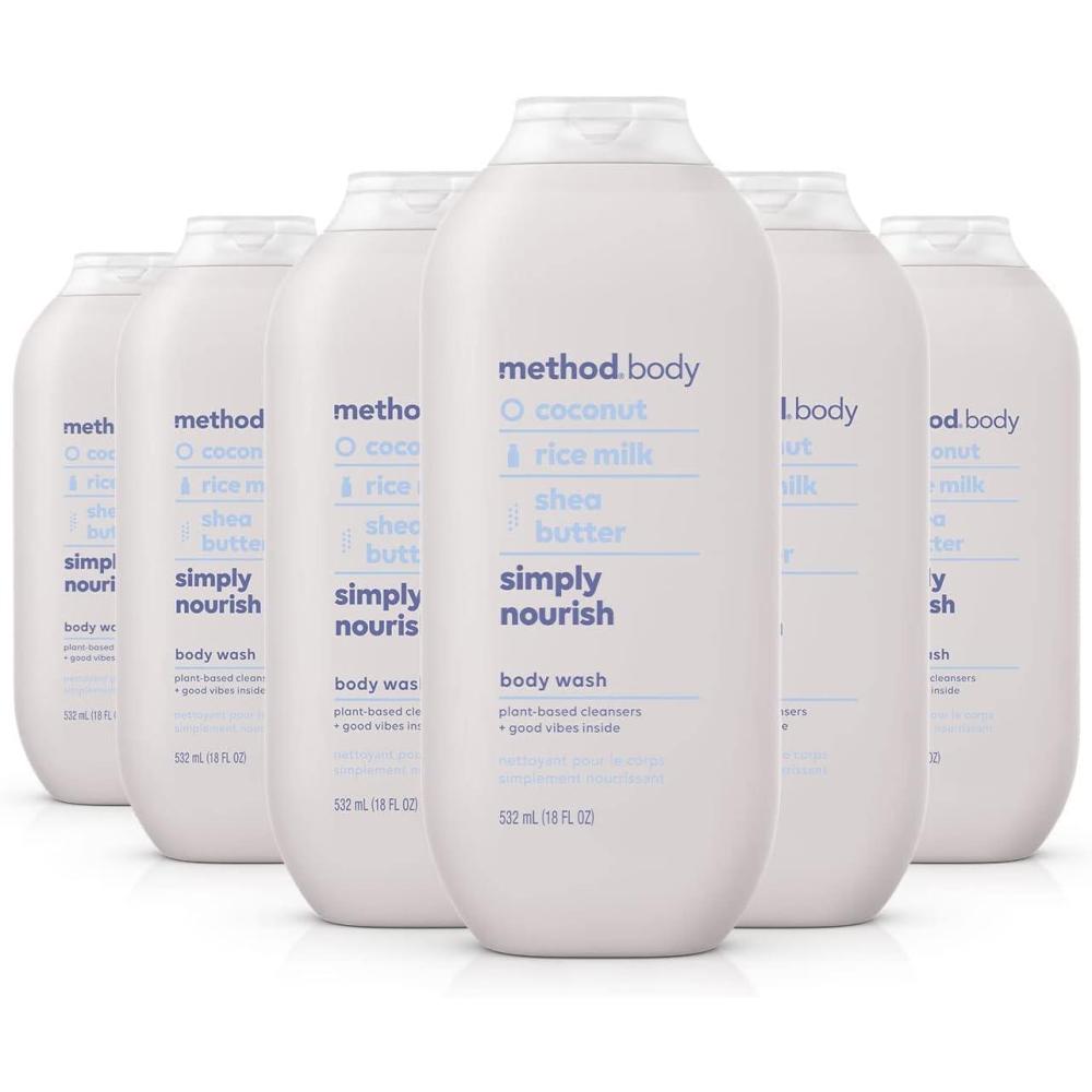 image:imageMethod Body Wash Daily Zen Paraben and Phthalate Free 18 oz Pack of 6Simply Nourish
