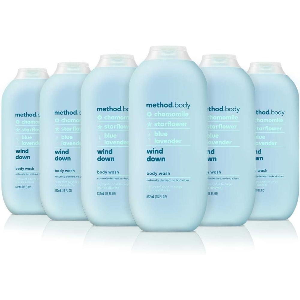 image:imageMethod Body Wash Daily Zen Paraben and Phthalate Free 18 oz Pack of 6Wind Down