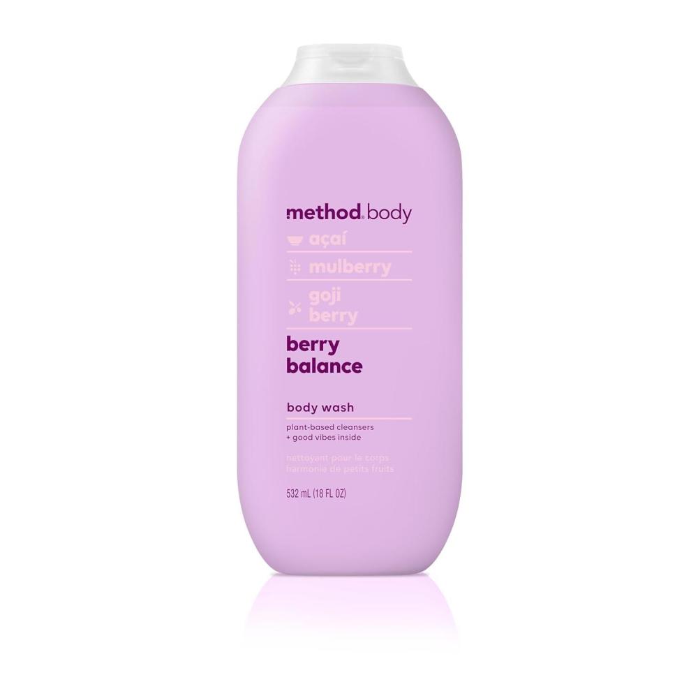 image:imageMethod Body Wash Magnolia Paraben and Phthalate Free 18 oz Pack of 1Berry Balance