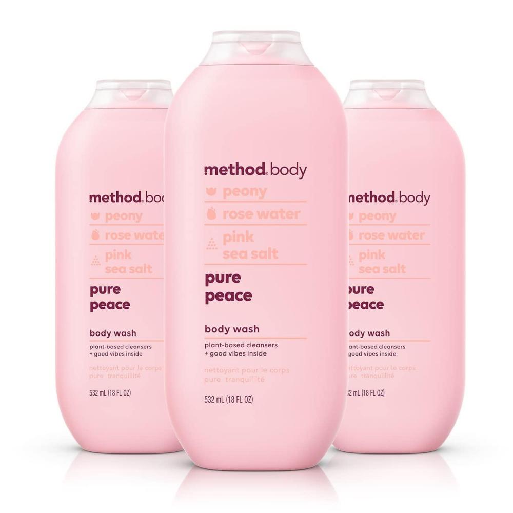 image:imageMethod Body Wash Simply Nourish Paraben and Phthalate Free 18 oz Pack of 3Pure Peace