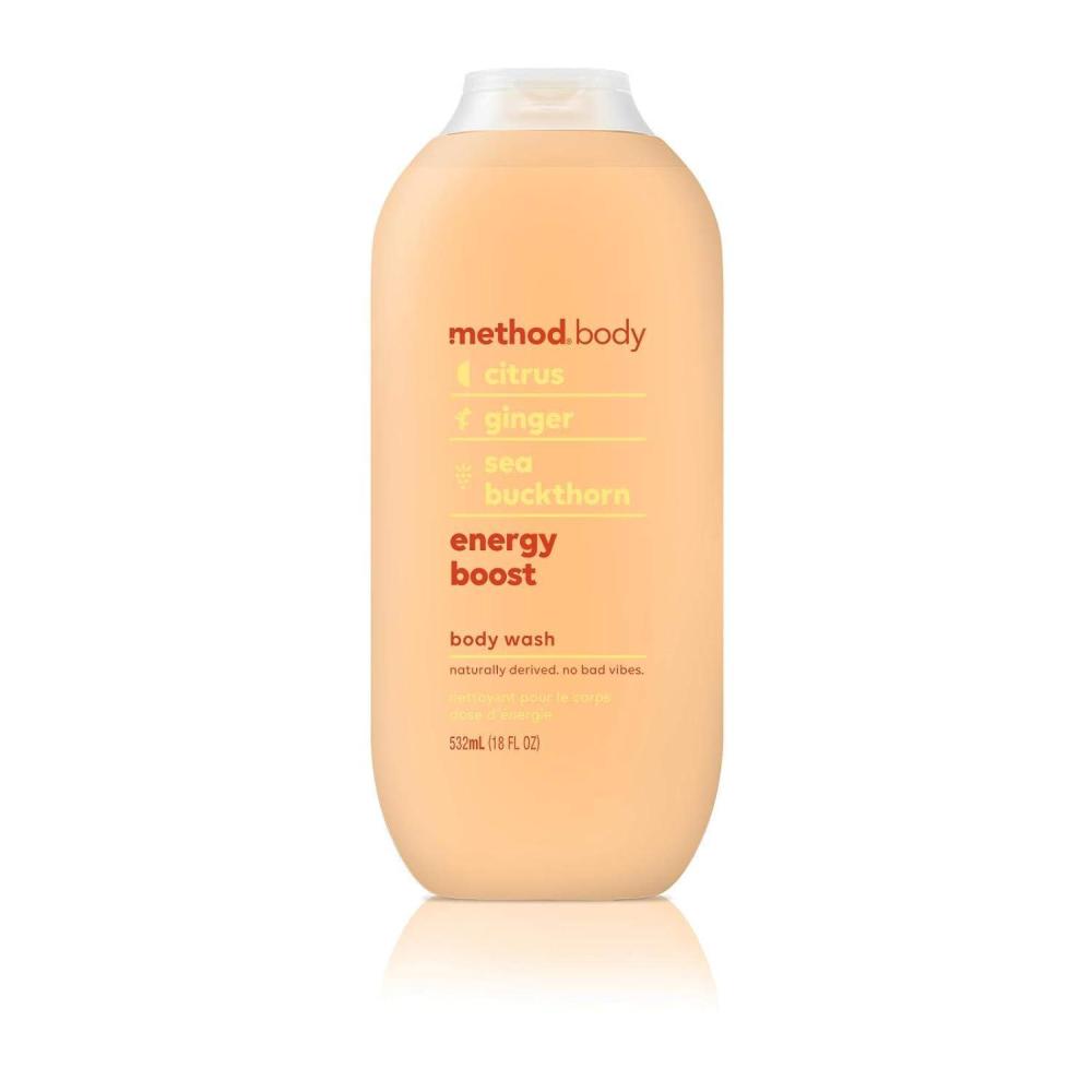 image:imageMethod Body Wash Stay Hydrated 18 Ounces 2 Pack Stay Hydrated 18 fluidouncesCitrus  Ginger  Sea Buckthorn