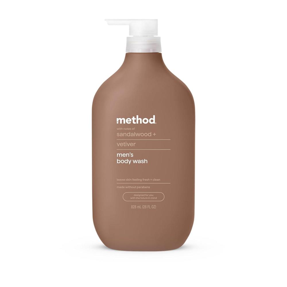 image:imageMethod Body Wash Wind Down Paraben and Phthalate Free 28 FL Oz Pack of 1Sandalwood Vetiver