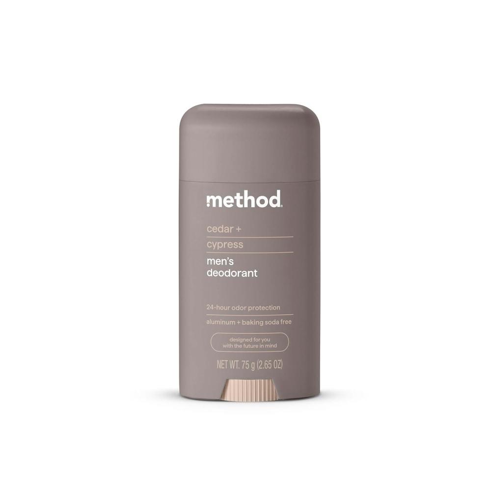 image:imageMethod Deodorant Pure Peace Rose Water Peonies Pink Sea Salt notes 24 Hour Odor Protection 265 ozCedar Cypress