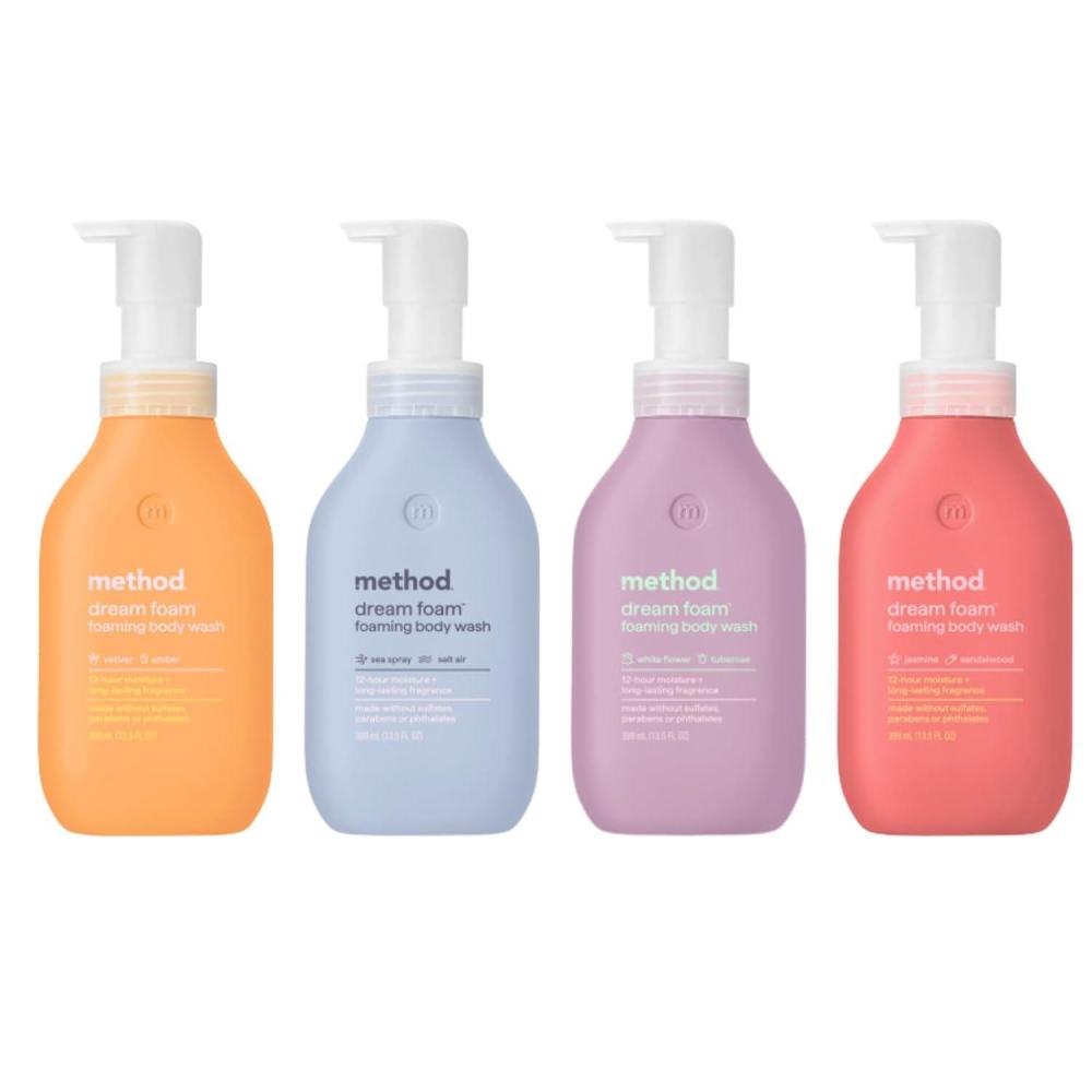image:imageMethod Dream Foam Foaming Body Wash Jasmine  Sandalwood 135 ozDream Foam Variety