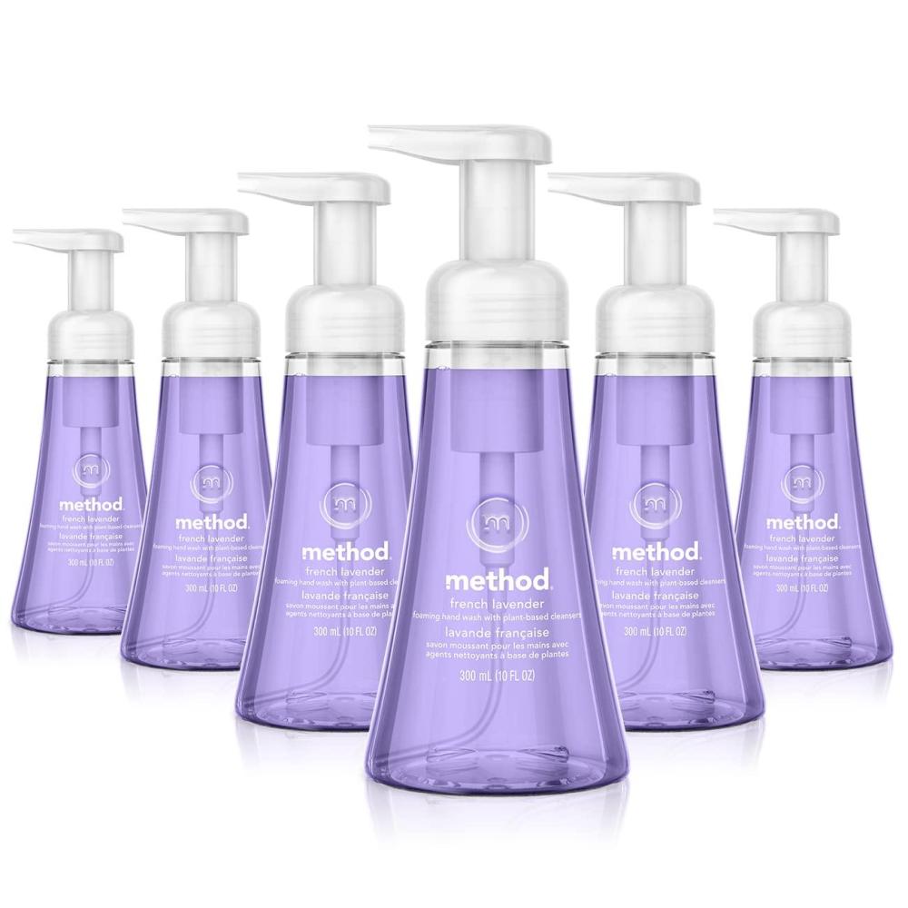 image:imageMethod Foaming Hand Soap French Lavender 10 Fl Oz Pack of 1115 Fl Oz Pack of 6