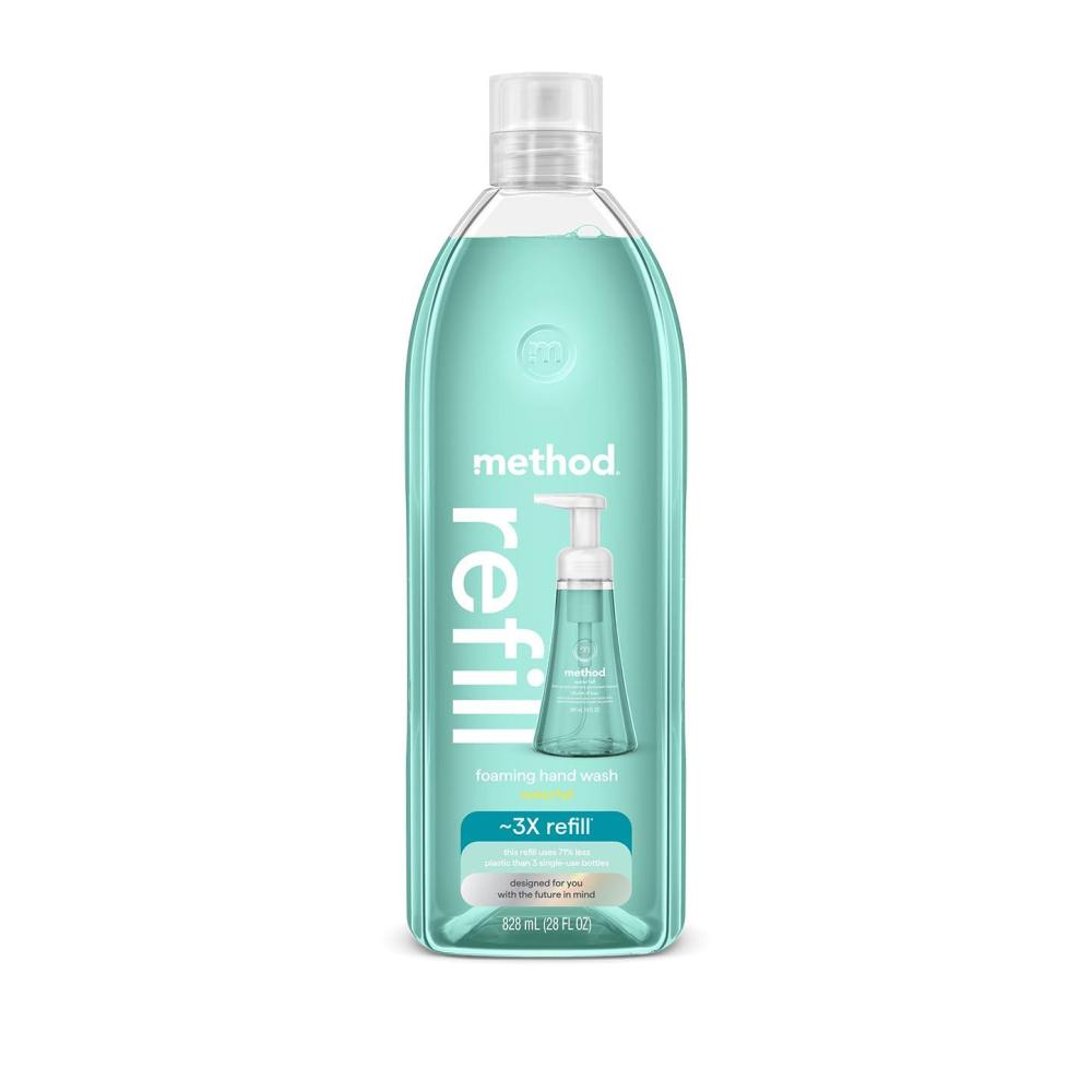 image:imageMethod Foaming Hand Soap Refill Waterfall 28 oz Packaging May Vary28 Fl Oz 1 Pack