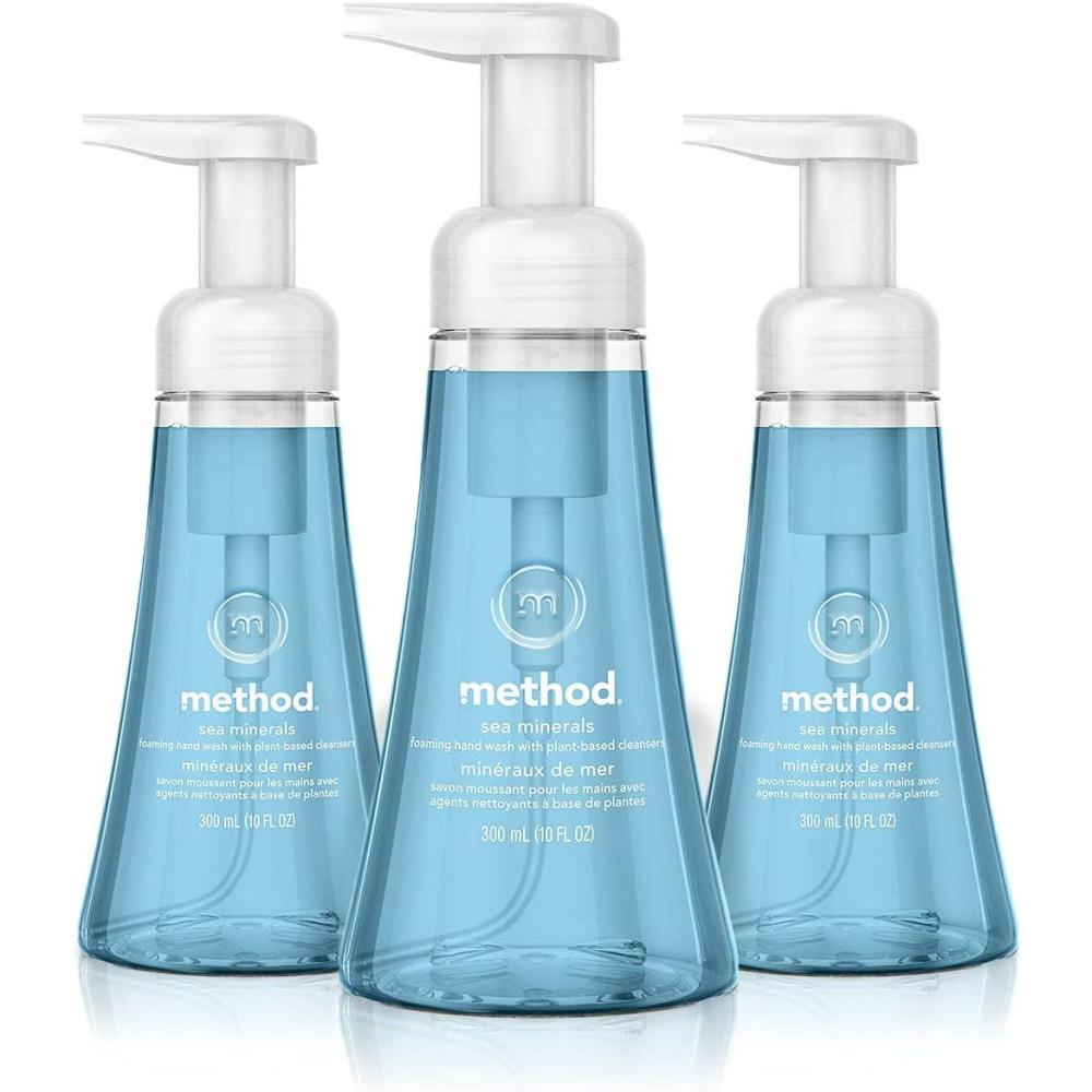 image:imageMethod Foaming Hand Soap Sea Minerals Paraben and Phthalate Free 10 Fl Oz Pack of 610 Fl Oz Pack of 3
