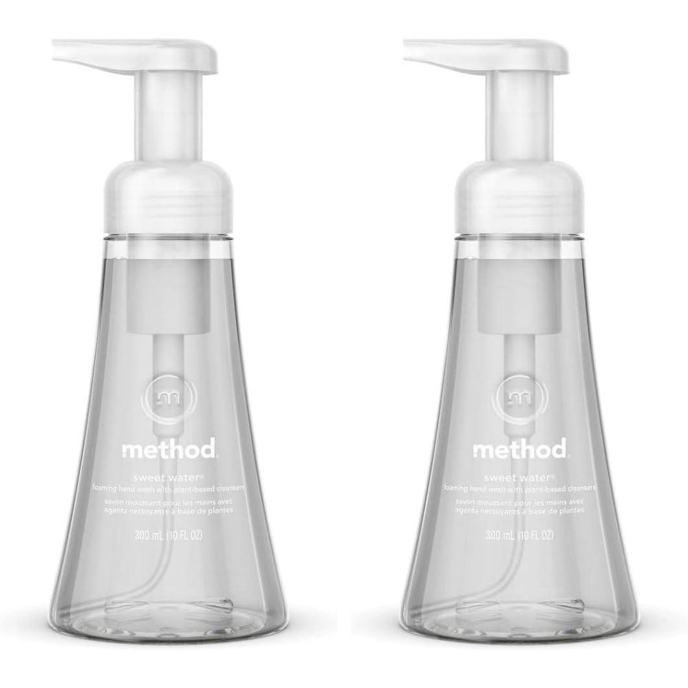 image:imageMethod Foaming Hand Soap Sweet Water Paraben and Phthalate Free 10 fl oz Pack of 310 Fl Oz Pack of 2