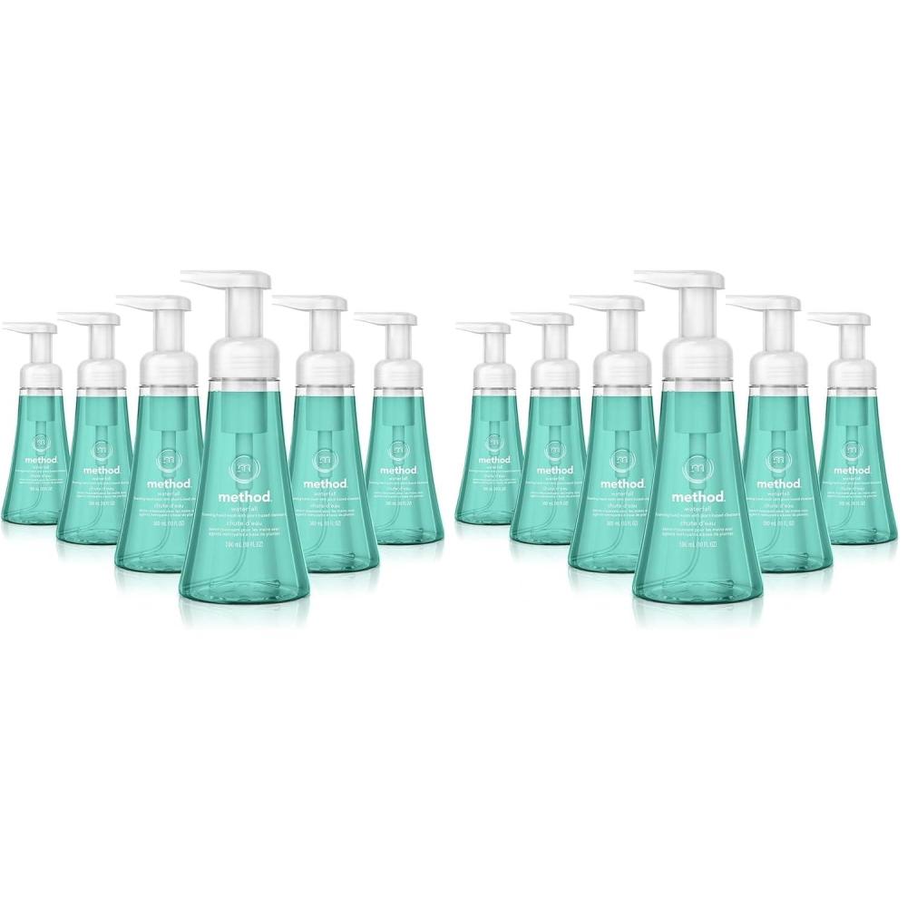 image:imageMethod Foaming Hand Soap Waterfall 10 fl oz Pack of 310 Fl Oz Pack of 12