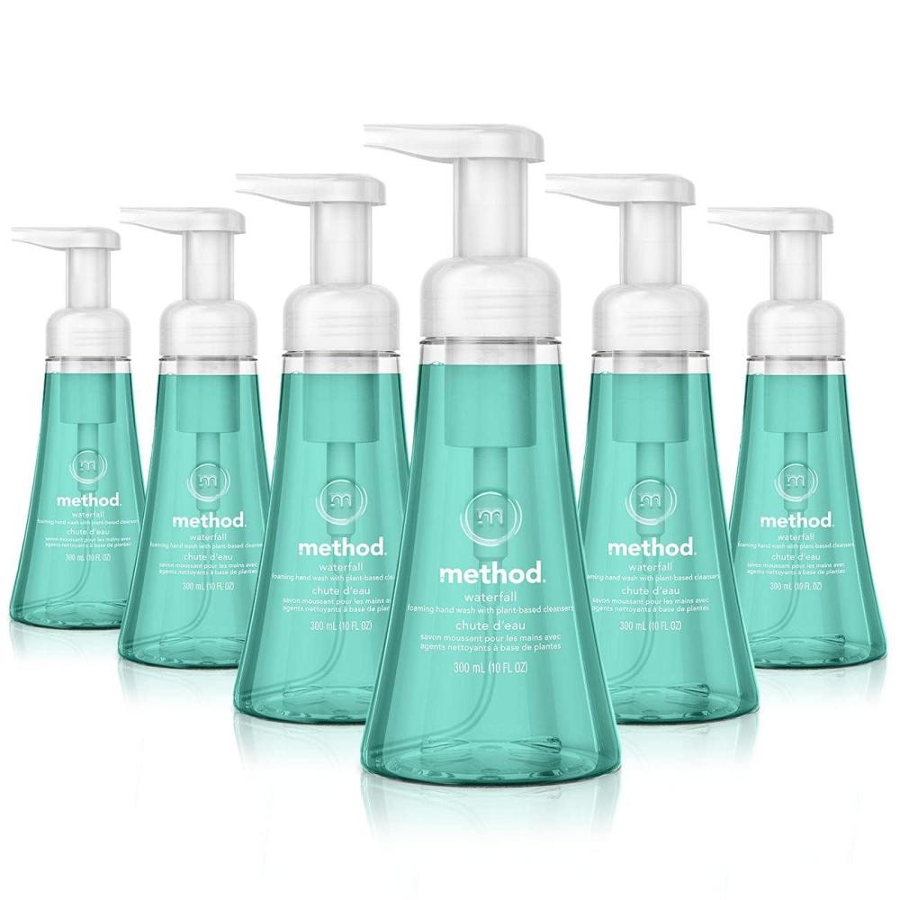 image:imageMethod Foaming Hand Soap Waterfall 10 fl oz Pack of 310 Fl Oz Pack of 6