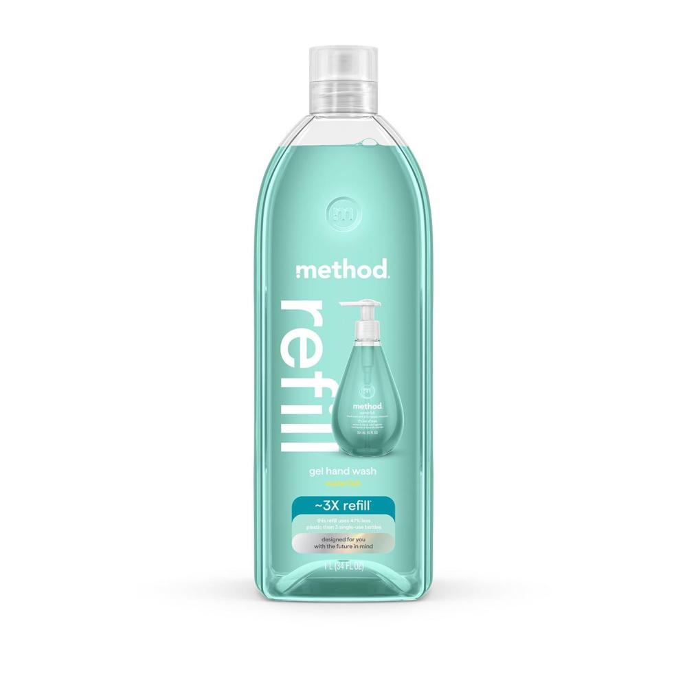 image:imageMethod Gel Hand Soap Refill Waterfall 34 oz Packaging May Vary34 Fl Oz Pack of 1