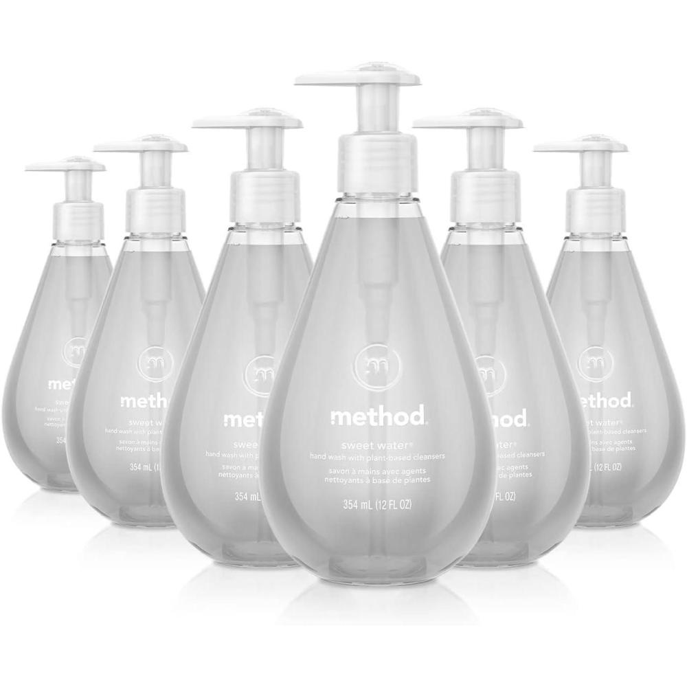 image:imageMethod Gel Hand Soap Sweet Water 12 fl oz Pack of 6