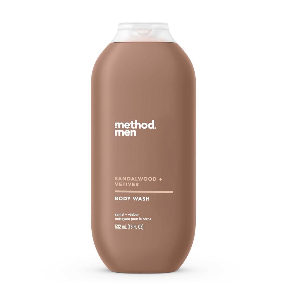 image:imageMethod Men Body Wash Juniper  Sage Paraben and Phthalate Free 18 fl oz Pack of 1Sandalwood  Vetiver