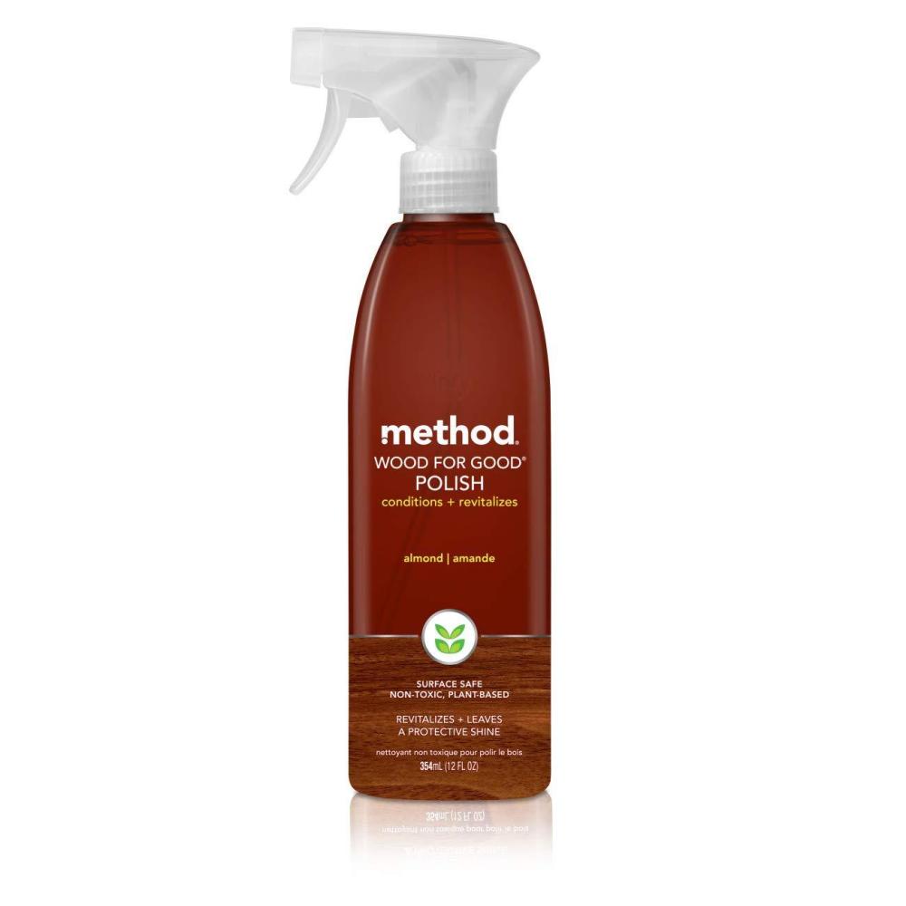 image:imageMethod Wood For Good Polish Wood Cleaner Almond 12 Ounce