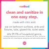 Method Antibacterial Bathroom Cleaner, Spearmint, Removes Mold + Mildew stains, 28 Fl Oz(Spearmint)