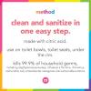 Method Antibacterial Toilet Bowl Cleaner, Spearmint, Kills 99.9% of Household Germs, 24 Fl Oz (Pack of 6)(24 Fl Oz (Pack of 1))