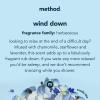 Method Body Wash, Simply Nourish, Paraben and Phthalate Free, 18 oz (Pack of 3)(Wind Down)